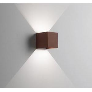 Lampada da parete hotshot isyluce 518n-21 -16w 4000k ip54-corten