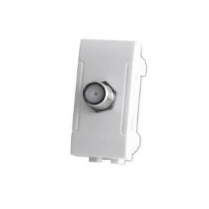 Presa sat femmina diretta art compatibile con bticino livinglight ln4202f bianco - 825b