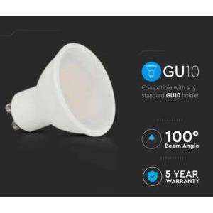 Lampadina led chip samsung  10w gu10 3000k-vt-271-n 21878