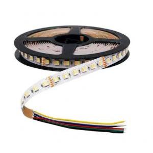 Striscia led  2895 vt-5050 60 -24w/m 24v 3in1+rgb ip20