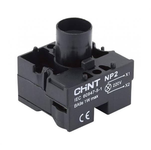 chint elemento portalampada chint np2-ba9s 574212 -ba9s - foto 1