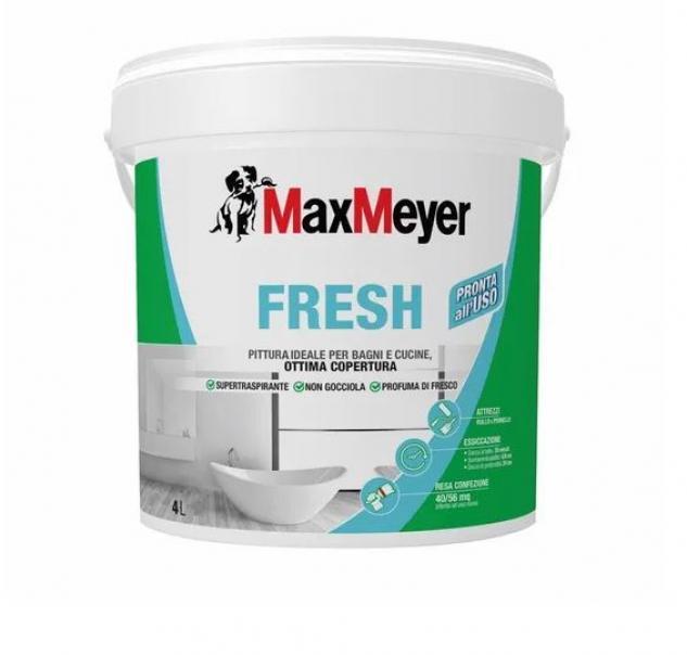 cromology italia spa pittura murale traspirante fresh max meyer 165458d300001-0,75l - foto 1