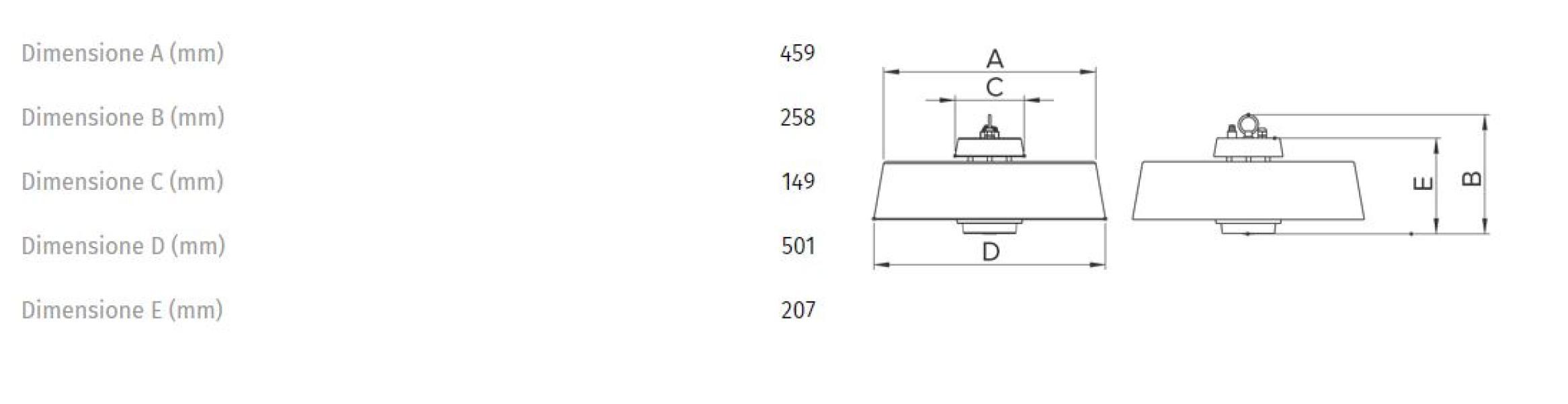 Lampada a soffitto Vortice Thermologika Sky a raggi infrarossi-0000070056 03