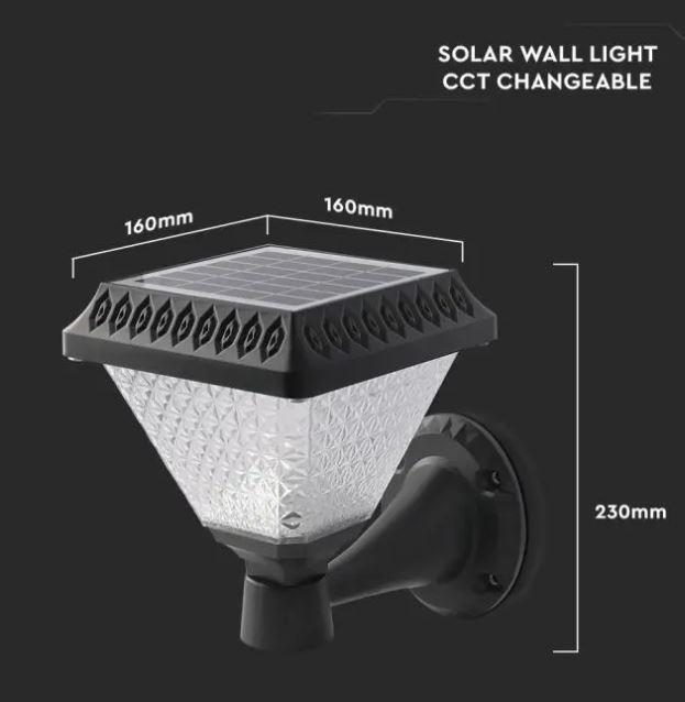 v-tac lanterna solare 3in1 v-tac 93578 vt-972 - 5,5v 2w ip44 - foto 2