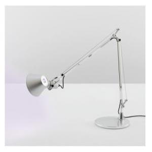 Tolomeo solo corpo lampada  a004800in2- da tavolo pure integralis-alluminio