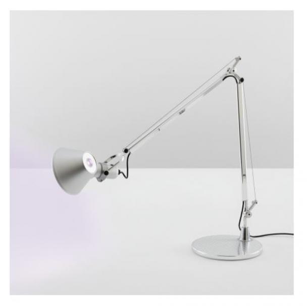 artemide tolomeo solo corpo lampada artemide a004800in2- da tavolo pure integralis-alluminio - foto 1