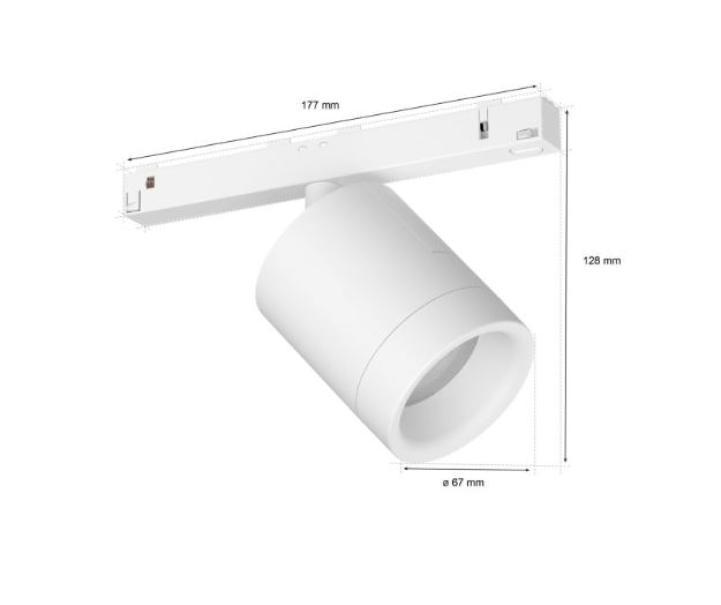 Faretto led Philips Hue Perifo -cilindro bianco-40746600  03