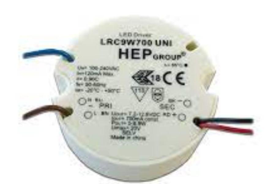 Alimentatore per led Nobile Illuminazione 700mA 6-10W IP20-5761 01