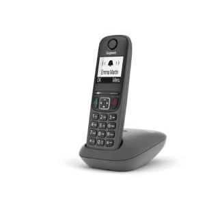 Cordless vivavoce gigaset 100 numeri -as490black