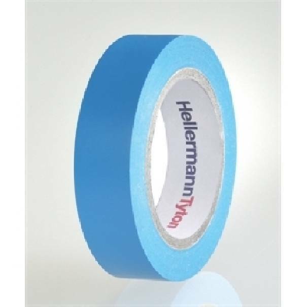 hellermann tyton hellermann tyton helatape flex 15 - nastro isolante in pvc multiuso colore blu 710-00100