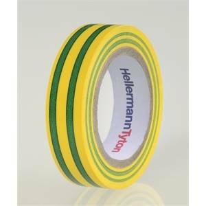 Helatape flex 15 - nastro isolante in pvc multiuso colore giallo verde 710-00106