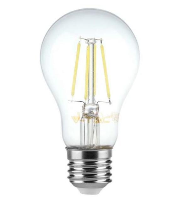 Lampadina led A60 V-tac 6W 4000K E27 VT-1887-N - 214303 01