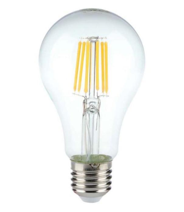 Lampadina led a filamento A60 V-tac 10W 4000K E27 VT-1981-N -214411 01