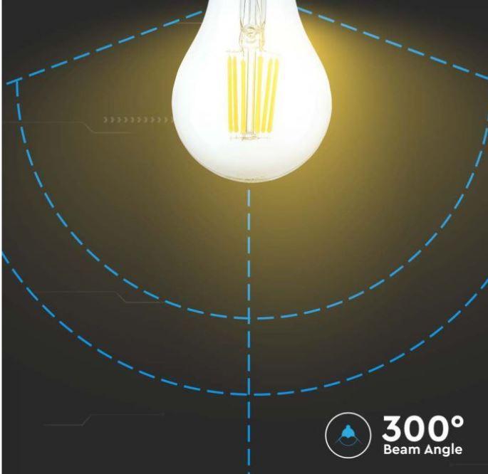 Lampadina led a filamento A60 V-tac 10W 4000K E27 VT-1981-N -214411 04