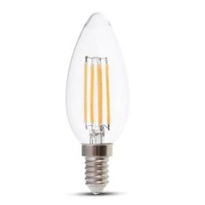 Lampadina led a candela  4w 3000k e14 vt-1986-n -214301