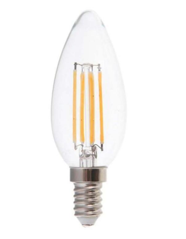 Lampadina led a candela V-tac 4W 4000K E14 VT-1986-N -214413 01