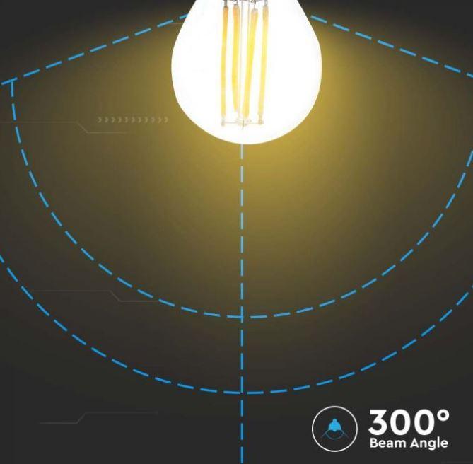 Lampadina led a filamento G45 V-tac 4W 6500K E27 VT-1980-N - 214428 04