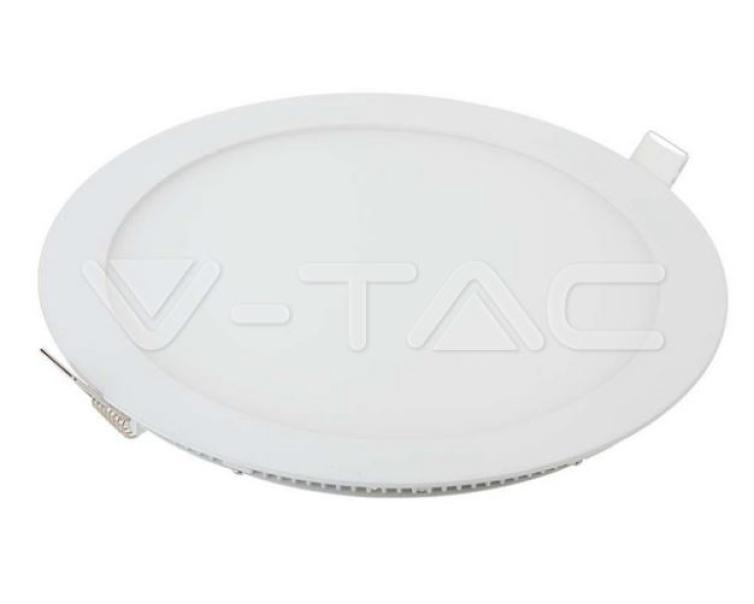 Mini pannello led V-tac 12W 4000K 85-265V - VT-1207RD-N -4858- 214858 01