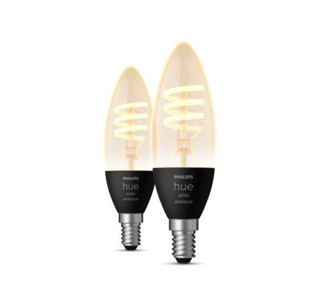 Lampadina led filamento Philips Hue E14 4,6W 2200-6500K - 41186900 01