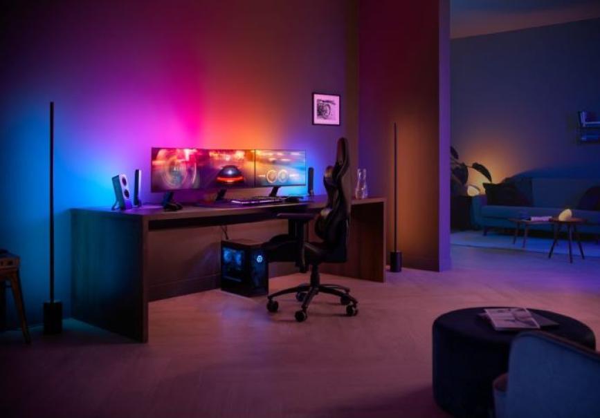 Striscia led Gradient Philips Hue per pc 24-27 pollici con Bridge- 3 pezzi -43467700 04