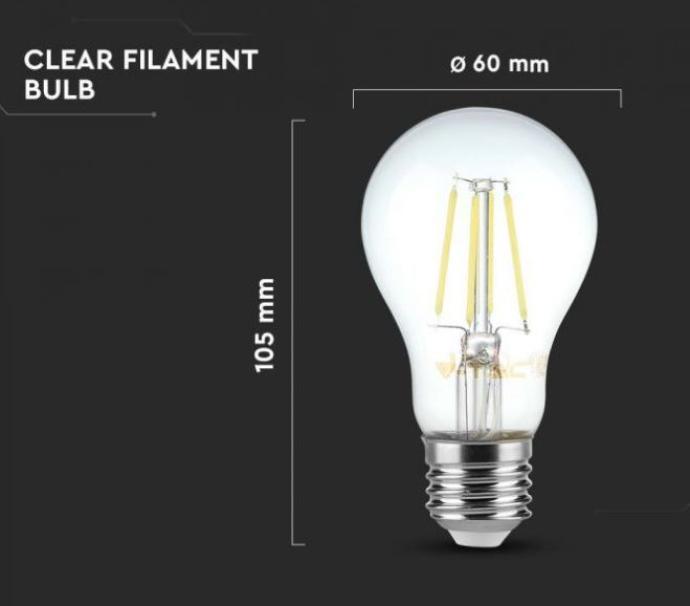 Lampadina led A60 V-tac 12W 4000K E27 VT-2133-N - 217459 03