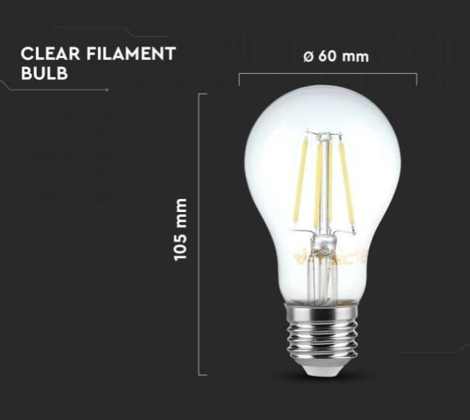 Lampadina led A67 V-tac E27 10W 6500K VT-1981-N - 214412 03