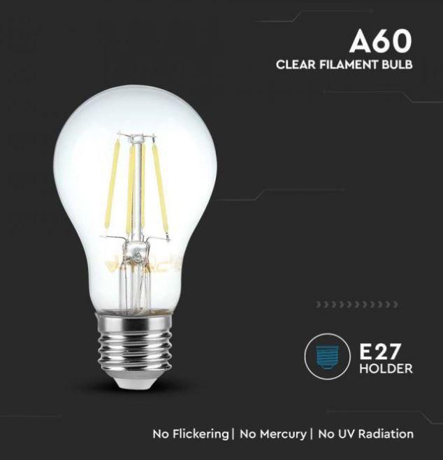 Lampadina led A67 V-tac E27 10W 6500K VT-1981-N - 214412 05