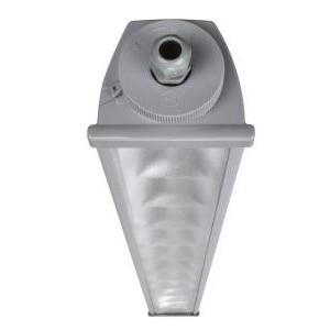 Plafoniera led acciaio reg  2x36w m1200 4000k ip66 - a236rd