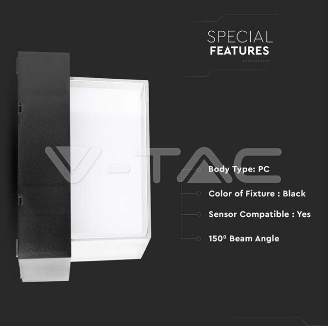 Applique led V-Tac 4000k 12w VT-828 - 218544 06