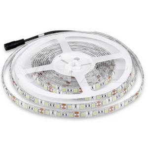 Striscia led  11w/m 12v 6500k ip65 5 metri vt-5050  -  212148