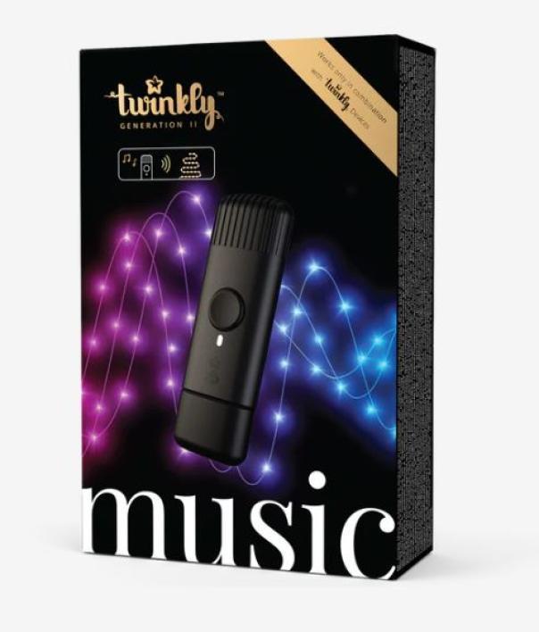 Usb musicale Twinkly bluetooth e wifi-5Vcc, 2,5W -nero - TMD01USB 02