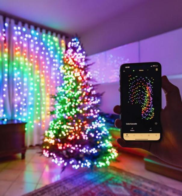 100 led RGB Twinkly wifi IP44-TWS100STP-BEU 03