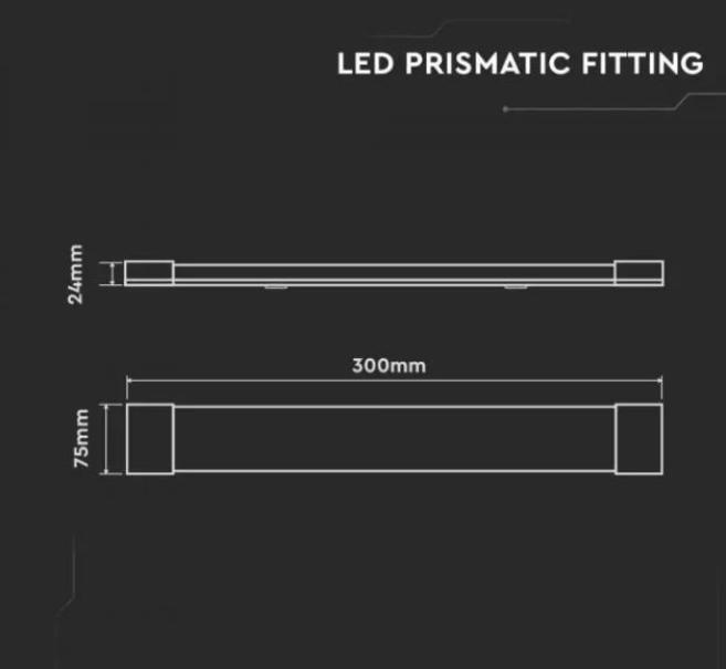 Plafoniera led V-tac chip Samsung 10W 4000K 30cm VT-8-10 - 20345 02