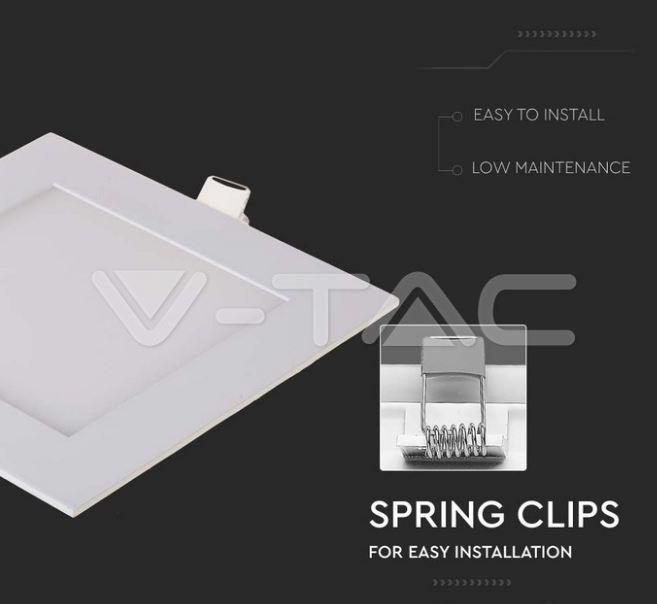 Mini pannello led V-tac 18W 4000K 85-265V - VT-1807SQ-N -4870 - 214870 03