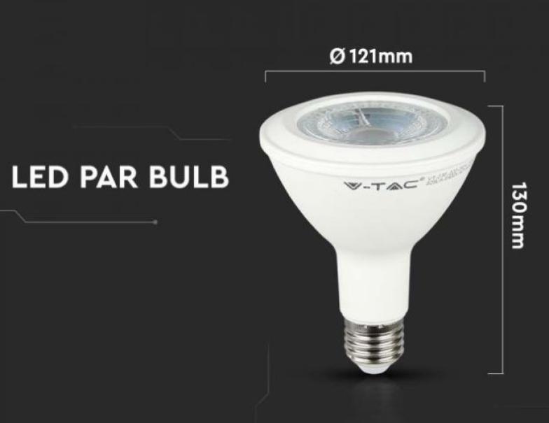 Lampadina led PAR38 V-tac 12,8W 3000K E27 VT-238-N -150 - 21150 06