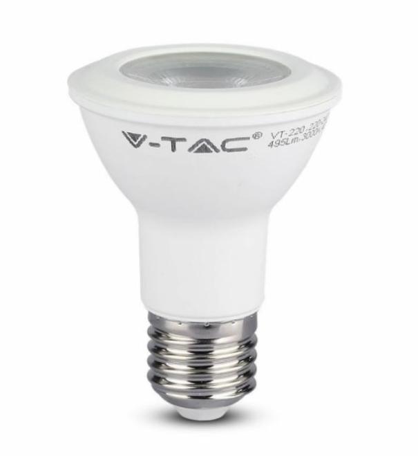 Lampadina led PAR20 V-tac 5,8W E27 4000K VT-220- 148- 21148 01