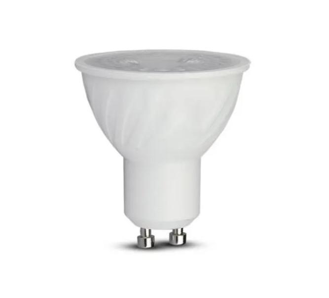 Lampadina spot led V-tac 6W 4000K GU10 dimmerabile VT-227D-N - 196 - 21196 01