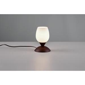 Cup ii lamp.marroneve.calice satinato h15