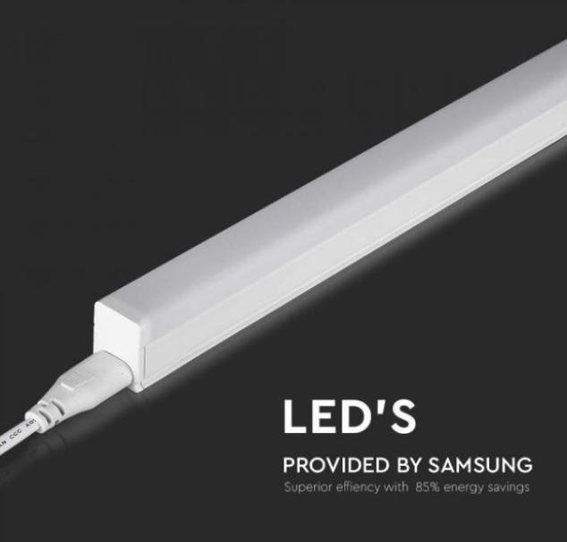 Plafoniera led T5 V-tac chip Samsung 16W 4000K 120cm VT-125-N  - 21696 03