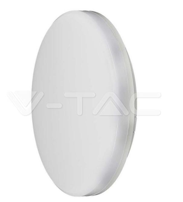 Plafoniera led V-tac 15W 3000K IP44 VT-8033-RD-N -13889- 2113889 01