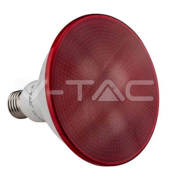 Lampadina led PAR38 V-tac 17W E27 luce rossa- VT-1227 -92065 02