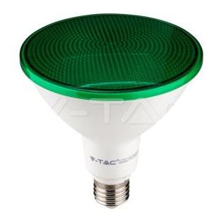 Lampadina led par38  17w e27 luce verde vt-1227 - 92067