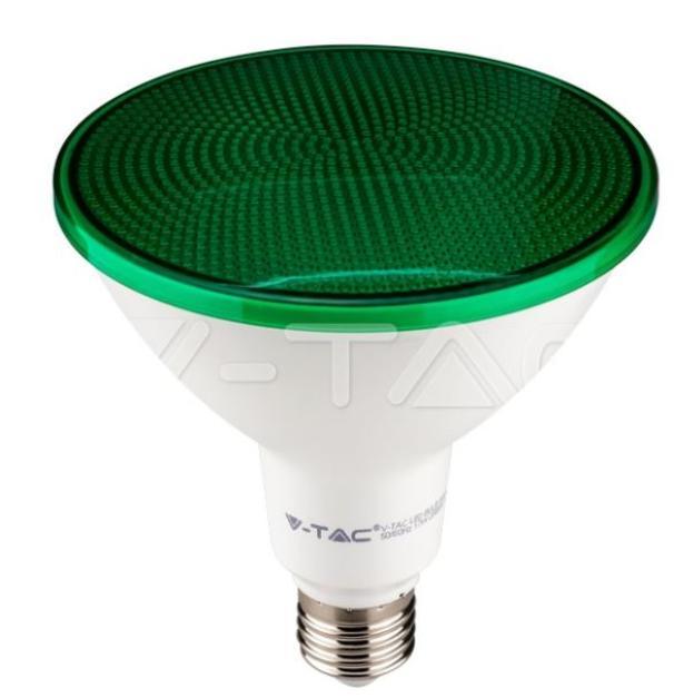 Lampadina led PAR38 V-tac 17W E27 luce verde VT-1227 - 92067 01