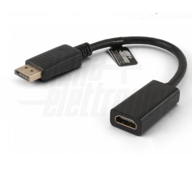 Adattatore Alpha Elettronica da spina display-port a presa HDMI - 93-621/002B 01