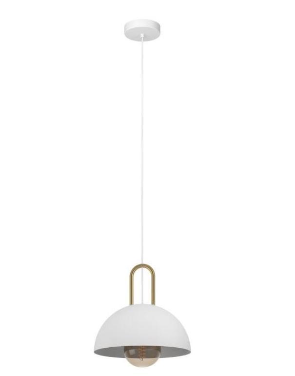 Lampada a sospensione Eglo Calmanera E27 1x40W bianco - 99695 01