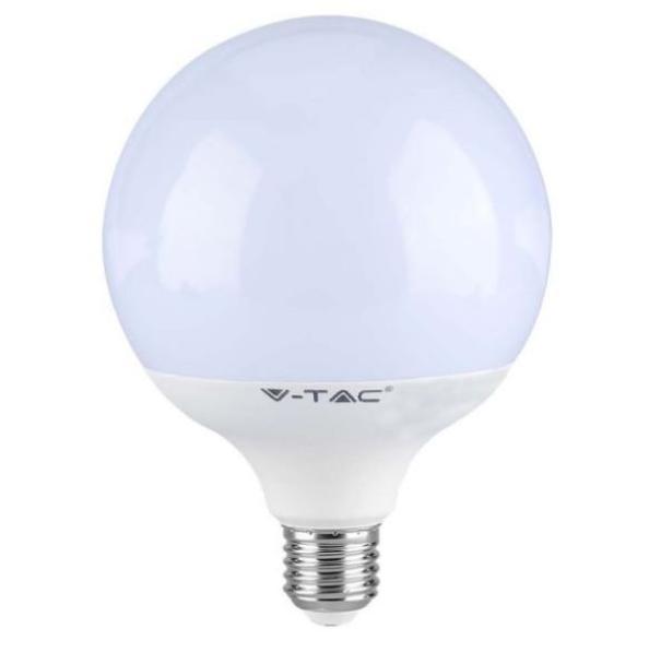 Lampadina led globo G120 V-tac 22W E27 4000K VT-242-N -20022 - 2120022 01