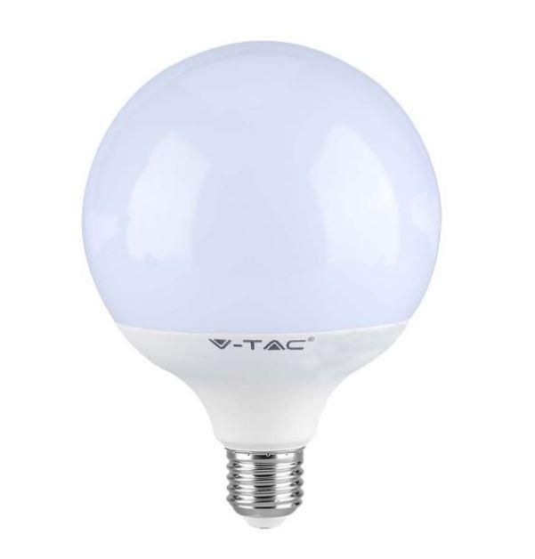 Lampadina led globo G120 V-tac 22W E27 6500K VT-242-N -20023- 2120023 01