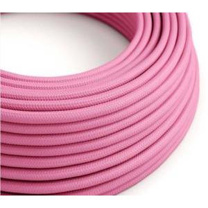 Cavo elettrico in seta creative-cables fucsia 3x0,75- xz3rm08