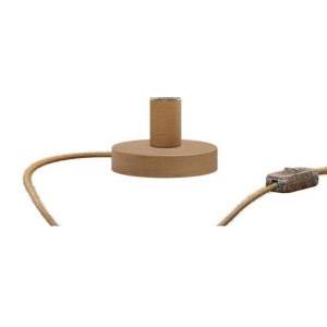 Lampada da tavolo creative-cables posaluce in legno naturale - ablb10leutrn06