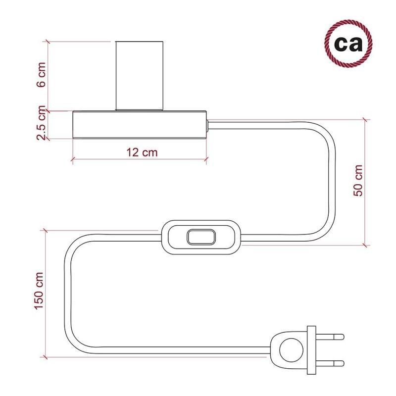 Lampada da tavolo Creative-cables posaluce - in metallo ABM21TISLEUTRM03 02